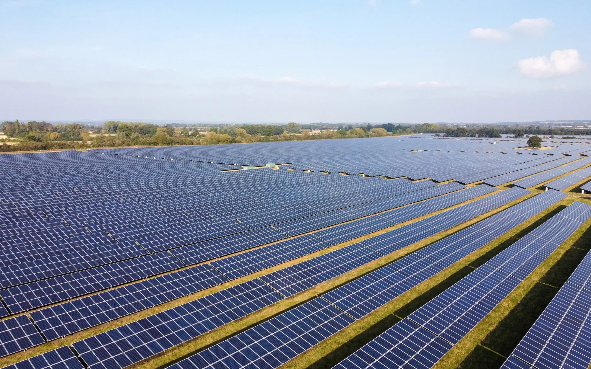 Farma fotowoltaiczna — obszar inspekcji UAV